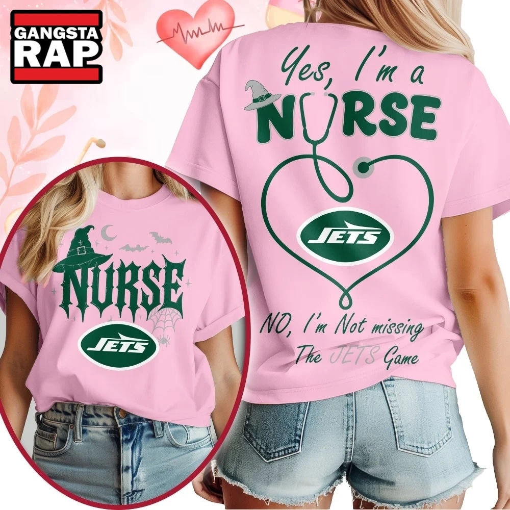 New York Jets NFL Night Shift Never Misses Game Day Halloween Nurse Unisex 3D Shirt, Football New Design Shirt New York Jets NFL Night Shift Never Misses Game Day Halloween Nurse Unisex 3D Shirt, Football New Design Shirt