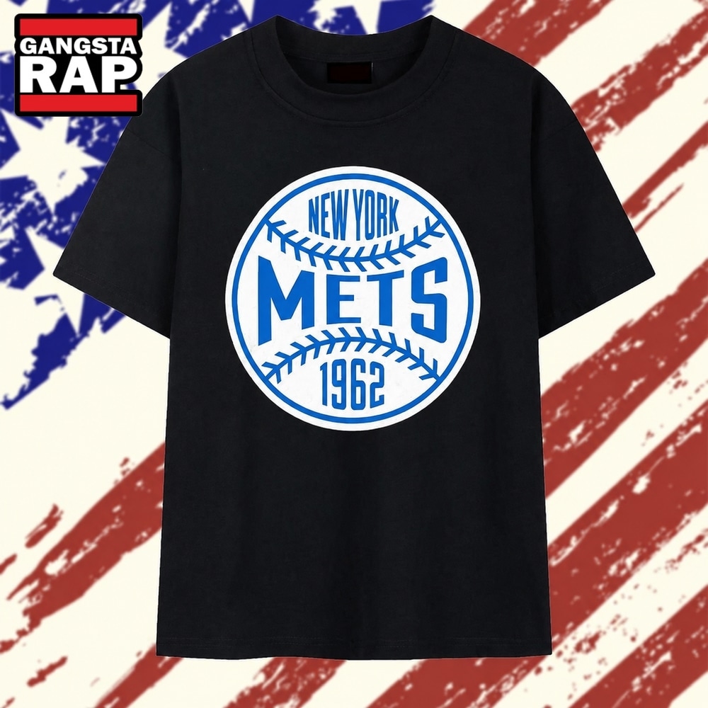 New York Mets 1962 Logo MLB Baseball circle T Shirt, Trending 2D Shirt New York Mets 1962 Logo Mlb Baseball Circle T Shirt
