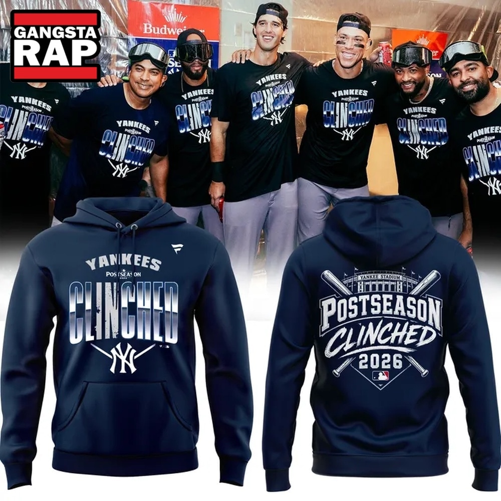New York Yankees Postseason Clinched 2026 Exclusive Hoodie, Trending Design Shirt New York Yankees Postseason Clinched 2026 Exclusive Hoodie