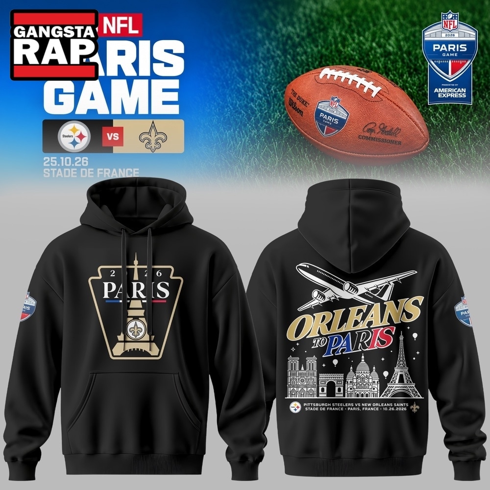 NFL Paris Game 2026 New Orleans Saints to Paris Hoodie, Trending Design Shirt NFL Paris Game 2026 New Orleans Saints to Paris Hoodie, Trending Design Shirt