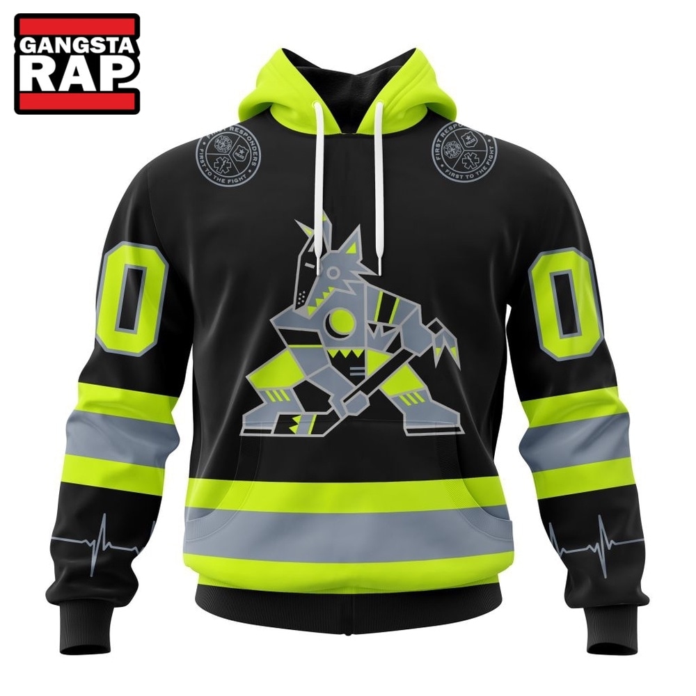 NHL Arizona Coyotes Specialized With FireFighter Uniforms Color Hoodie, T Shirt, NHL 3D Shirt NHL Arizona Coyotes Specialized With FireFighter Uniforms Color Hoodie, T Shirt, NHL 3D Shirt