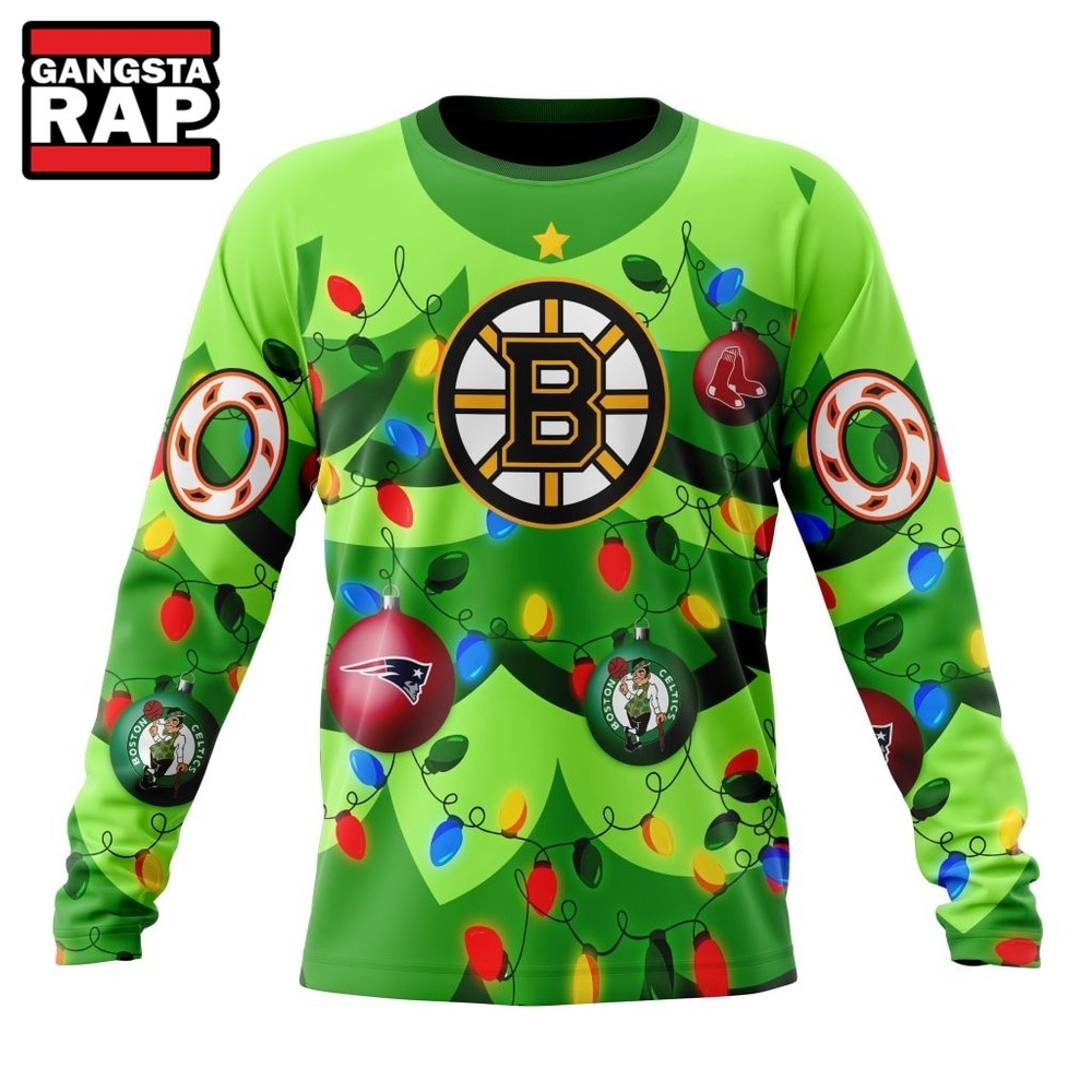 NHL Boston Bruins Specialized Christmass Tree Color And City's Sport Teams Hoodie, T Shirt, NHL 3D Shirt NHL Boston Bruins Specialized Christmass Tree Color And City's Sport Teams Hoodie, T Shirt, NHL 3D Shirt