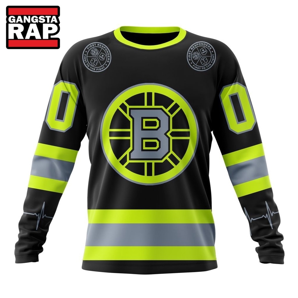 NHL Boston Bruins Specialized With FireFighter Uniforms Color Hoodie, T Shirt, NHL 3D Shirt NHL Boston Bruins Specialized With FireFighter Uniforms Color Hoodie, T Shirt, NHL 3D Shirt