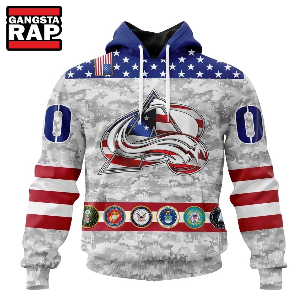 NHL Colorado Avalanche Armed Forces Appreciation Design Hoodie, T Shirt, NHL 3D Shirt Nhl Colorado Avalanche Armed Forces Appreciation Design Hoodie T Shirt 1