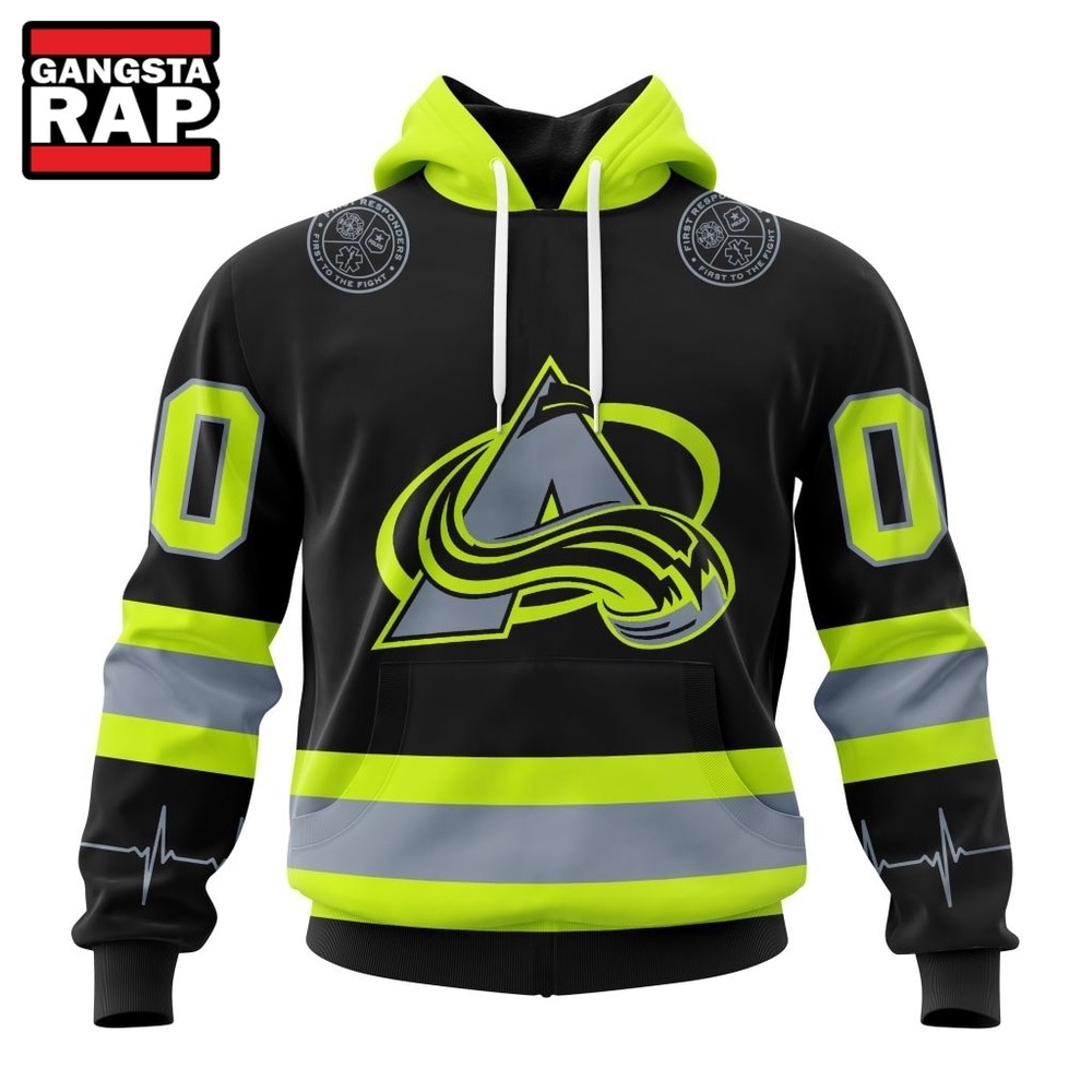 NHL Colorado Avalanche Specialized With FireFighter Uniforms Color Hoodie, T Shirt, NHL 3D Shirt NHL Colorado Avalanche Specialized With FireFighter Uniforms Color Hoodie, T Shirt, NHL 3D Shirt
