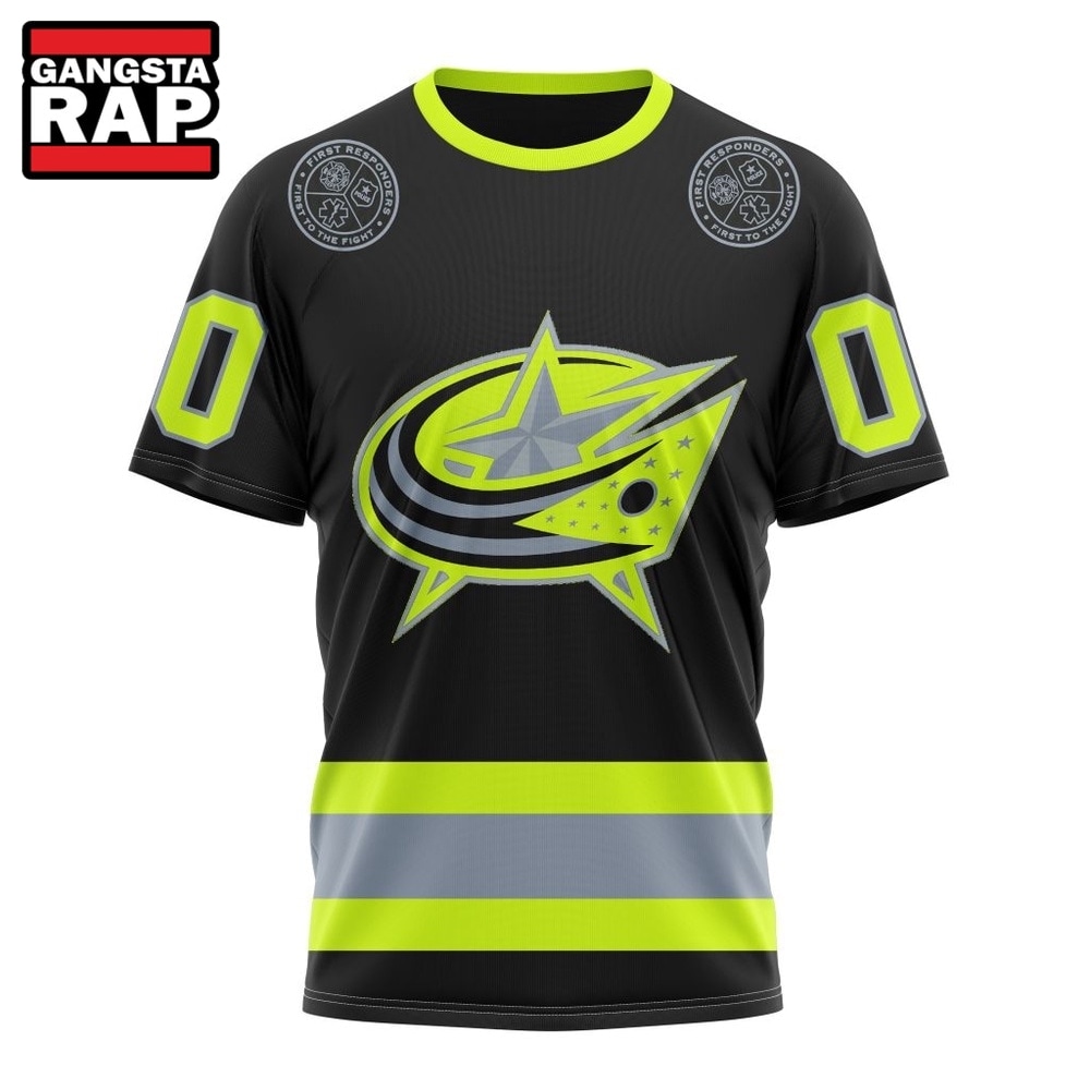 NHL Columbus Blue Jackets Specialized With FireFighter Uniforms Color Hoodie, T Shirt, NHL 3D Shirt NHL Columbus Blue Jackets Specialized With FireFighter Uniforms Color Hoodie, T Shirt, NHL 3D Shirt