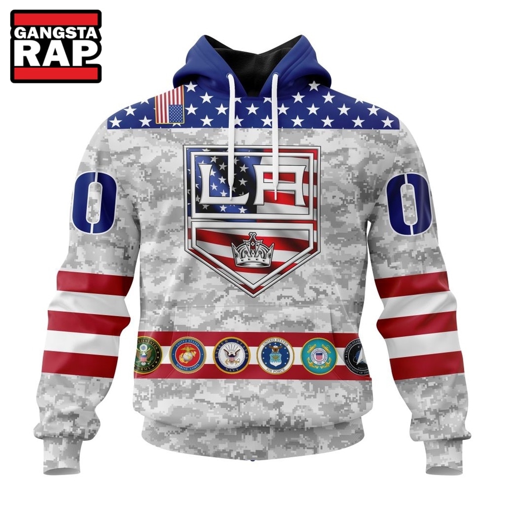 NHL Los Angeles Kings Armed Forces Appreciation Design Hoodie, T Shirt, NHL 3D Shirt Nhl Los Angeles Kings Armed Forces Appreciation Design Hoodie T Shirt 1