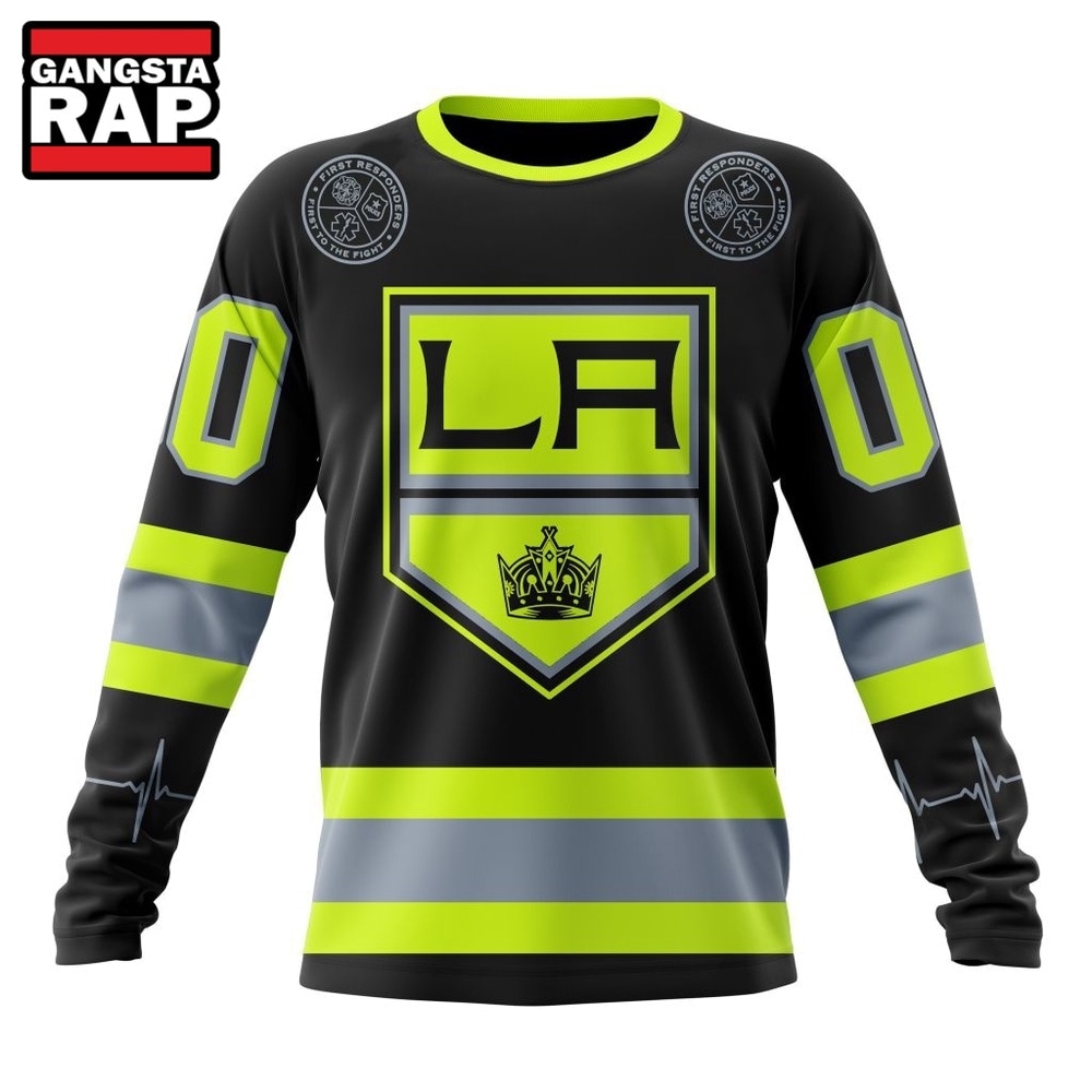 NHL Los Angeles Kings Specialized With FireFighter Uniforms Color Hoodie, T Shirt, NHL 3D Shirt NHL Los Angeles Kings Specialized With FireFighter Uniforms Color Hoodie, T Shirt, NHL 3D Shirt