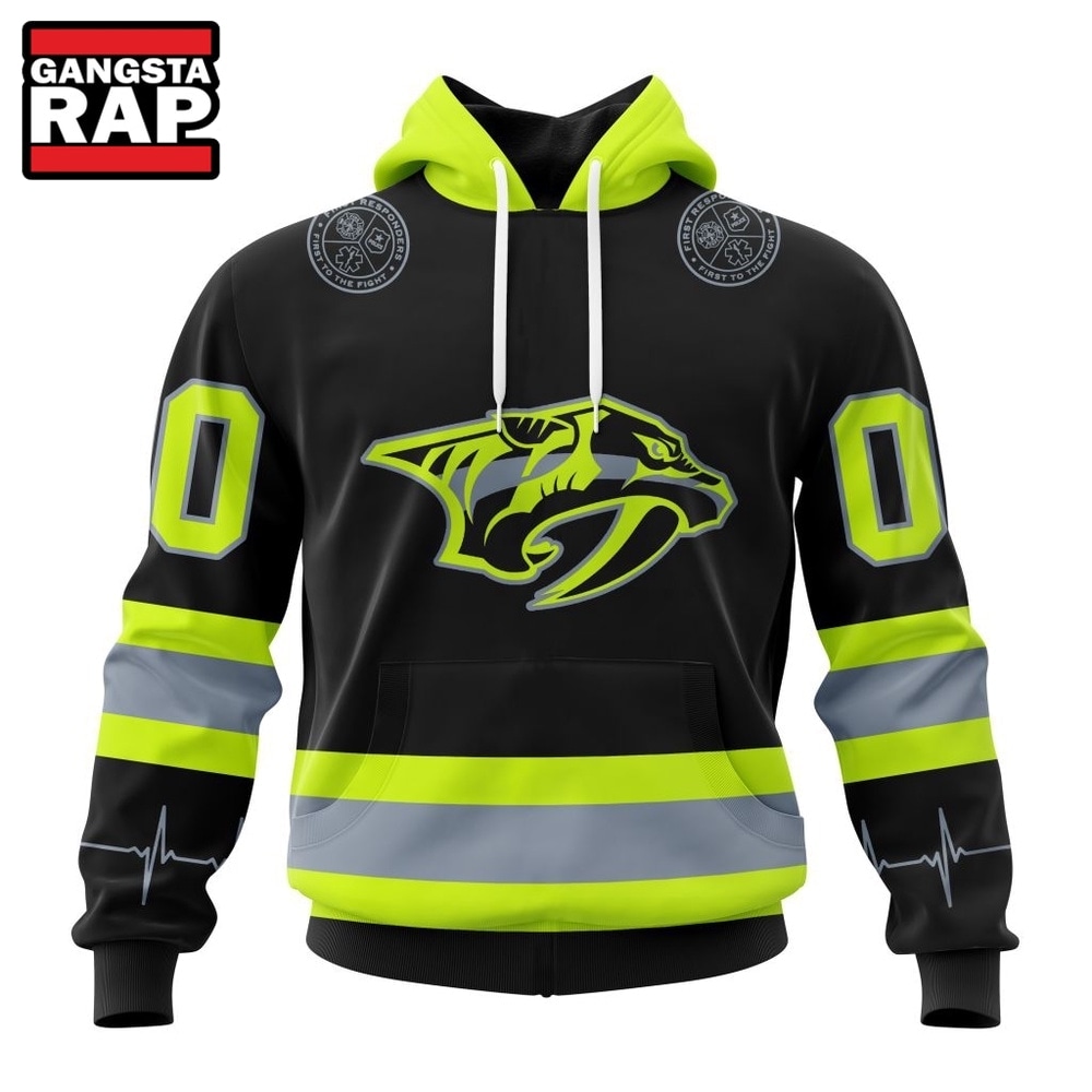 NHL Nashville Predators Specialized With FireFighter Uniforms Color Hoodie, T Shirt, NHL 3D Shirt NHL Nashville Predators Specialized With FireFighter Uniforms Color Hoodie, T Shirt, NHL 3D Shirt