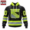 NHL New York Rangers Specialized With FireFighter Uniforms Color Hoodie, T Shirt, NHL 3D Shirt Nhl New York Rangers Specialized With Firefighter Uniforms Color Hoodie T Shirt 1