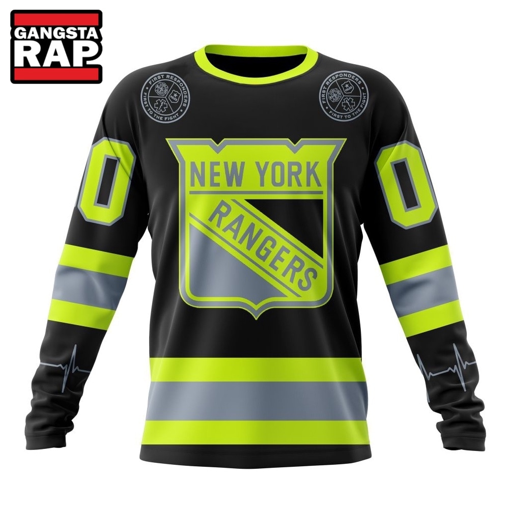 NHL New York Rangers Specialized With FireFighter Uniforms Color Hoodie, T Shirt, NHL 3D Shirt NHL New York Rangers Specialized With FireFighter Uniforms Color Hoodie, T Shirt, NHL 3D Shirt