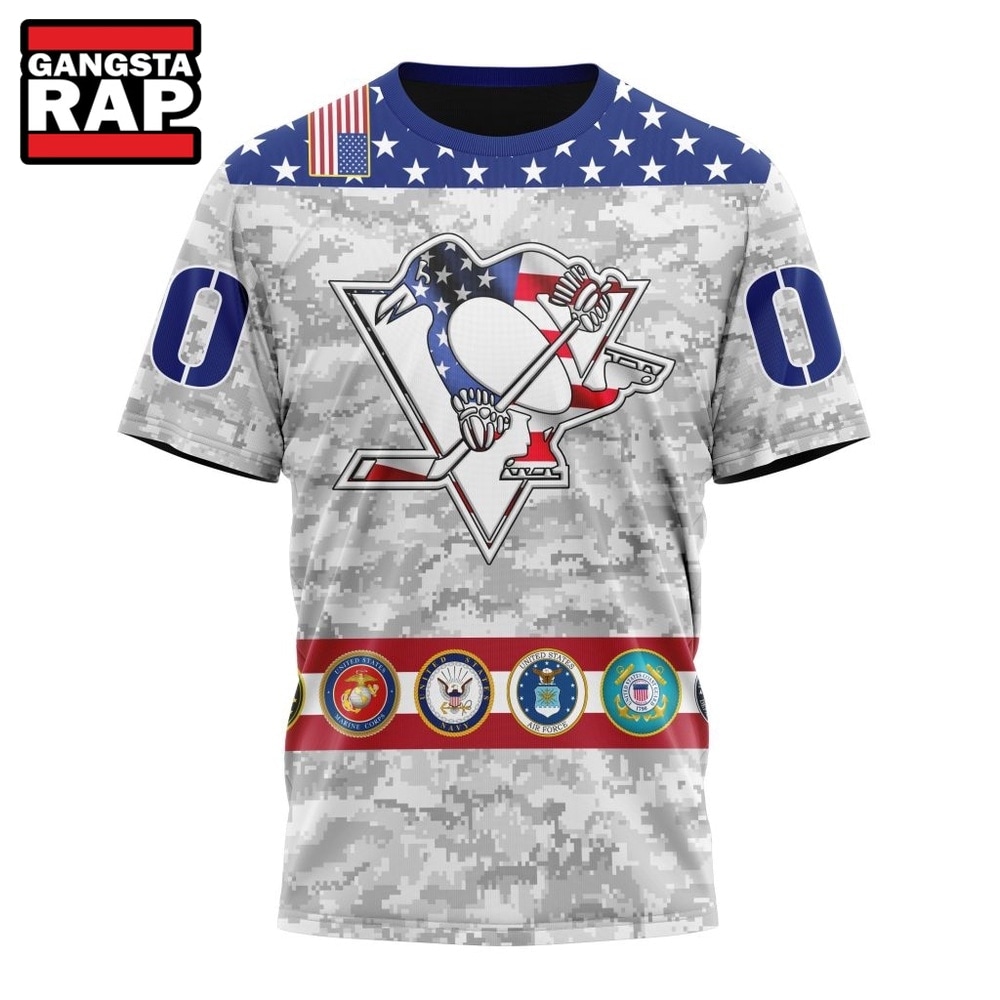 NHL Pittsburgh Penguins Armed Forces Appreciation Design Hoodie, T Shirt, NHL 3D Shirt NHL Pittsburgh Penguins Armed Forces Appreciation Design Hoodie, T Shirt, NHL 3D Shirt
