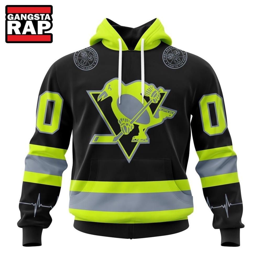 NHL Pittsburgh Penguins Specialized With FireFighter Uniforms Color Hoodie, T Shirt, NHL 3D Shirt NHL Pittsburgh Penguins Specialized With FireFighter Uniforms Color Hoodie, T Shirt, NHL 3D Shirt