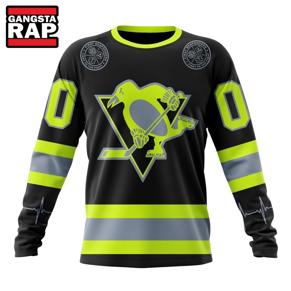 NHL Pittsburgh Penguins Specialized With FireFighter Uniforms Color Hoodie, T Shirt, NHL 3D Shirt NHL Pittsburgh Penguins Specialized With FireFighter Uniforms Color Hoodie, T Shirt, NHL 3D Shirt