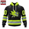 NHL San Jose Sharks Specialized With FireFighter Uniforms Color Hoodie, T Shirt, NHL 3D Shirt Nhl San Jose Sharks Specialized With Firefighter Uniforms Color Hoodie T Shirt 1