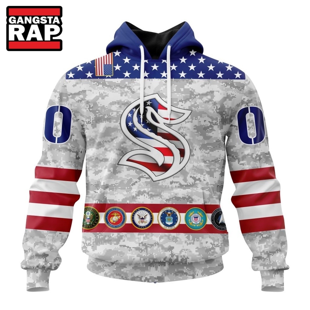 NHL Seattle Kraken Armed Forces Appreciation Design Hoodie, T Shirt, NHL 3D Shirt Nhl Seattle Kraken Armed Forces Appreciation Design Hoodie T Shirt 1