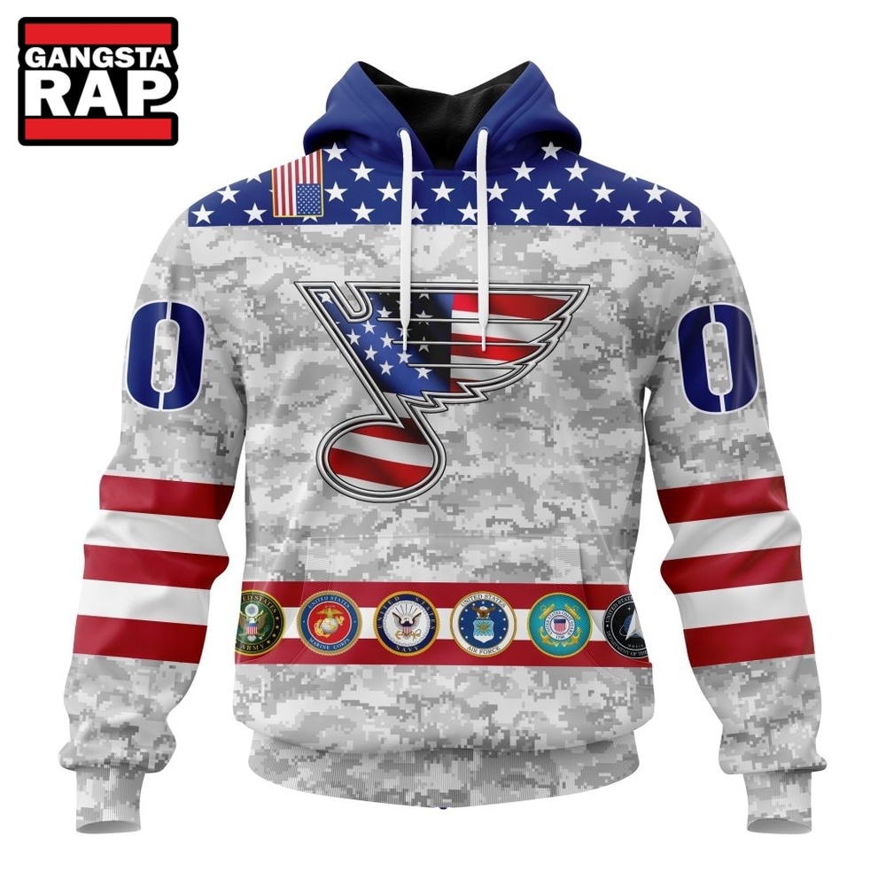 NHL St. Louis Blues Armed Forces Appreciation Design Hoodie, T Shirt, NHL 3D Shirt Nhl ST Louis Blues Armed Forces Appreciation Design Hoodie T Shirt 1