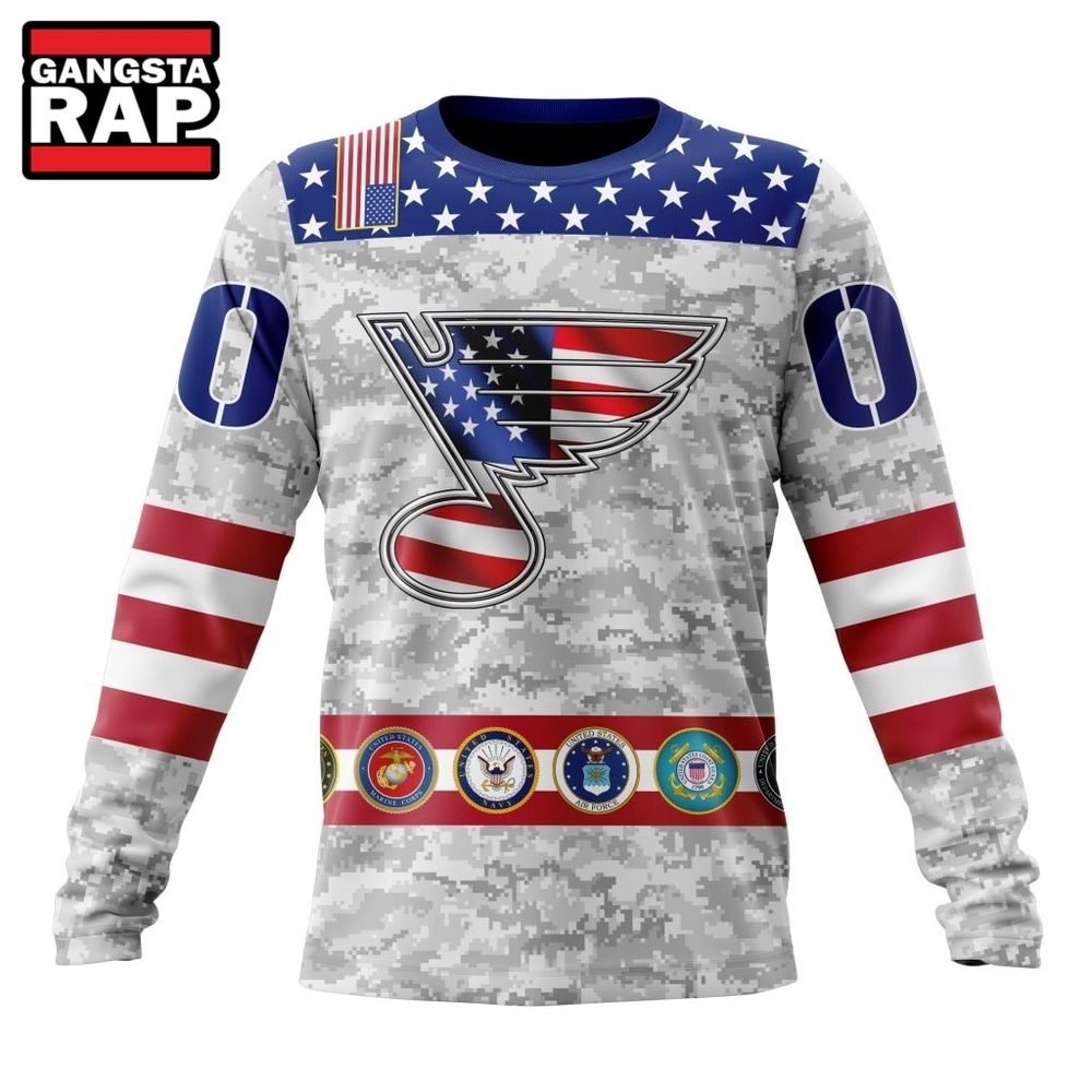 NHL St. Louis Blues Armed Forces Appreciation Design Hoodie, T Shirt, NHL 3D Shirt NHL St. Louis Blues Armed Forces Appreciation Design Hoodie, T Shirt, NHL 3D Shirt