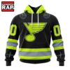 NHL St. Louis Blues Specialized With FireFighter Uniforms Color Hoodie, T Shirt, NHL 3D Shirt Nhl ST Louis Blues Specialized With Firefighter Uniforms Color Hoodie T Shirt 1