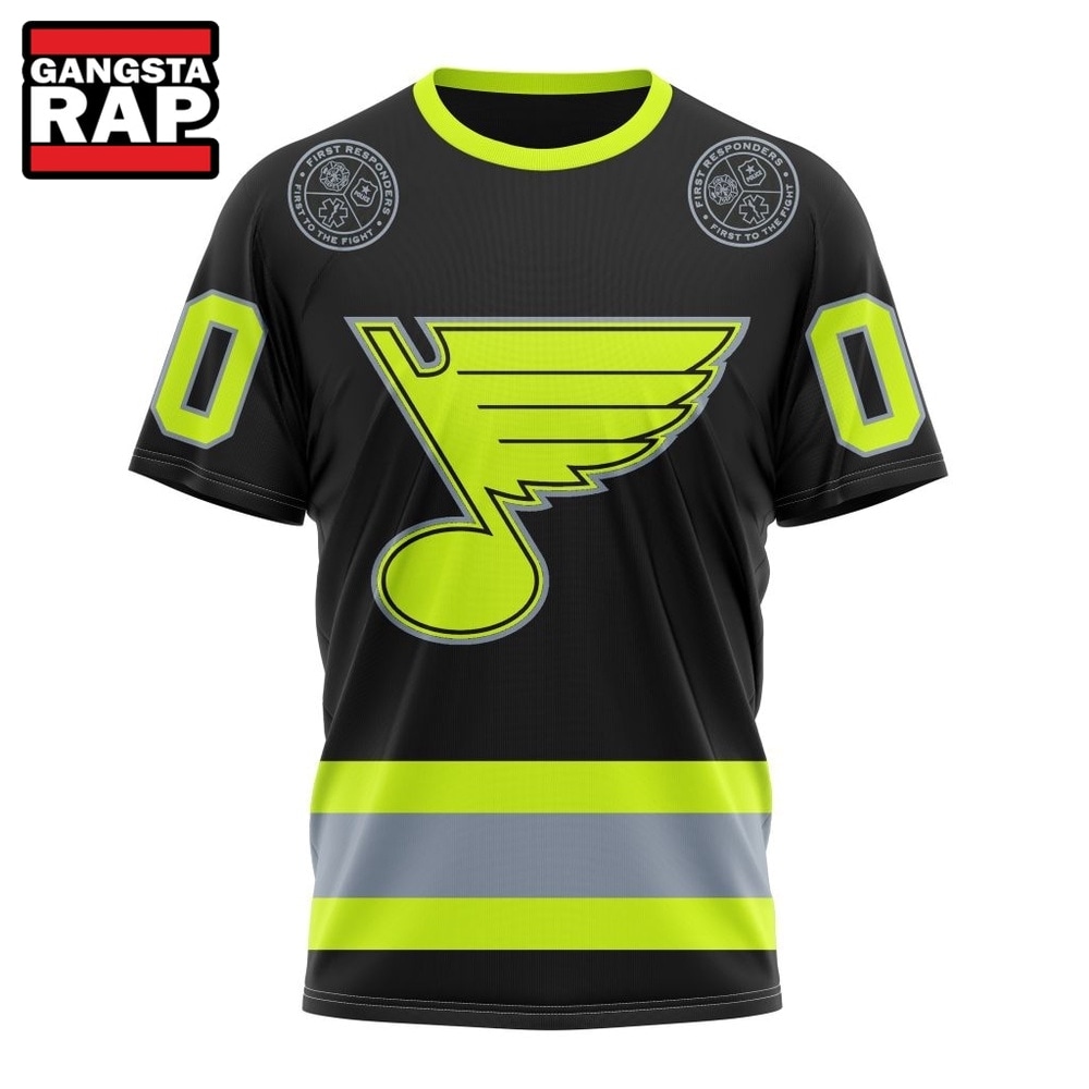 NHL St. Louis Blues Specialized With FireFighter Uniforms Color Hoodie, T Shirt, NHL 3D Shirt NHL St. Louis Blues Specialized With FireFighter Uniforms Color Hoodie, T Shirt, NHL 3D Shirt
