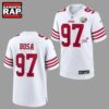Nick Bosa San Francisco 49ers 80th Anniversary Signatures Print Football Jersey, Trending Football Jersey 3 Nick Bosa San Francisco 49ers 80th Anniversary Signatures Print Football Jersey, Trending Football Jersey Nick Bosa San Francisco 49ers 80th Anniversary Signatures Print Football Jersey