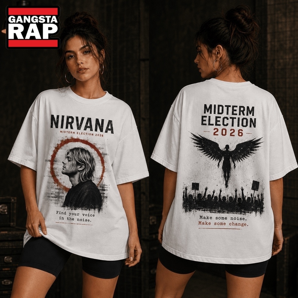 Nirvana Make Some Noise Midterm 2026 3D Shirt, Trending 3D Music Shirt Nirvana Make Some Noise Midterm 2026 3D Shirt, Trending 3D Music Shirt