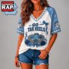 North Carolina Tar Heels NCAA Floral Stadium Bow V Neck 3D T Shirt, NCAA V Neck T-Shirt 2 North Carolina Tar Heels NCAA Floral Stadium Bow V Neck 3D T Shirt, NCAA V Neck T-Shirt North Carolina Tar Heels Ncaa Floral Stadium Bow V Neck 3D T Shirt