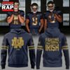 Notre Dame Fighting Irish 2026 Shamrock Series Metallic Hoodie, Trending Design Shirt Notre Dame Fighting Irish 2026 Shamrock Series Metallic Hoodie