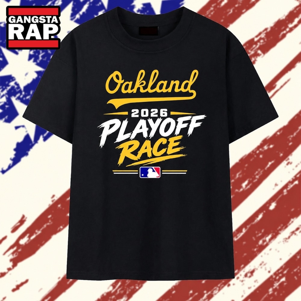 Oakland Athletics 2026 Playoff Race Baseball T Shirt, Trending 2D Shirt Oakland Athletics 2026 Playoff Race Baseball T Shirt