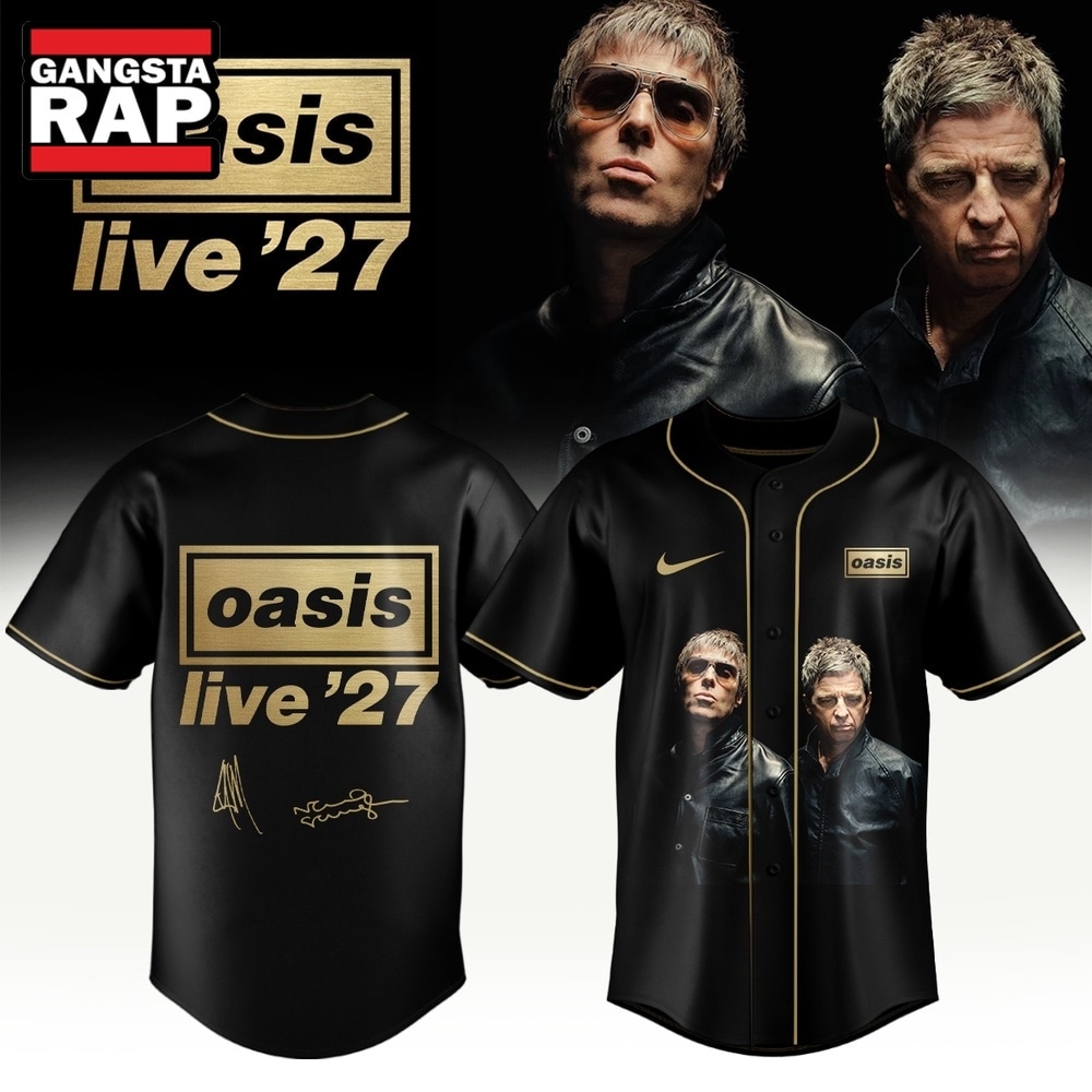 Oasis Live ’27 Limited Edition Signature Graphic Design Baseball Jersey, Trending Music Jersey Oasis Live ’27 Limited Edition Signature Graphic Design Baseball Jersey, Trending Music Jersey