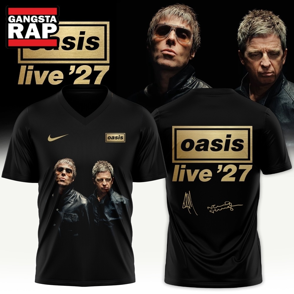 Oasis Live ’27 Limited Edition Signature Graphic Design Football Jersey, Trending Football Jersey Oasis Live 27 Limited Edition Signature Graphic Design Football Jersey