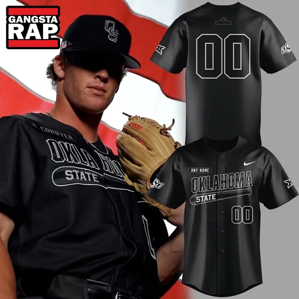 Oklahoma State Cowboys Baseball Military 2026 Uniform Jersey Shirt, Trending Baseball Jersey Oklahoma State Cowboys Baseball Military 2026 Uniform Jersey Shirt
