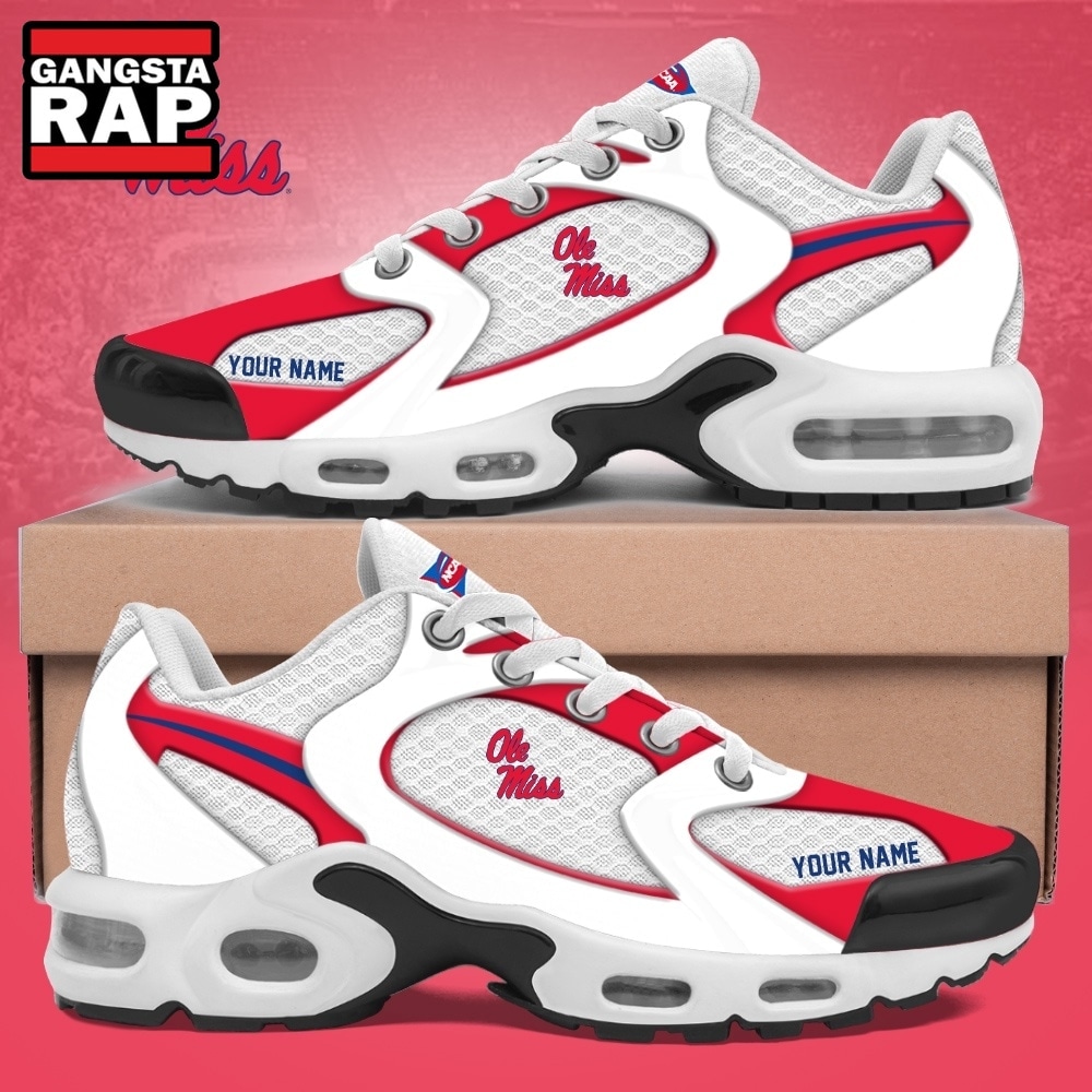 Ole Miss Rebels 2026 NCAA Personalized Air Max Plus Shoes Sneakers