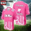 Ole Miss Rebels NCAA Breast Cancer Awareness Month 2026 Football Jersey, Trending Football Jersey Ole Miss Rebels Ncaa Breast Cancer Awareness Month 2026 Football Jersey