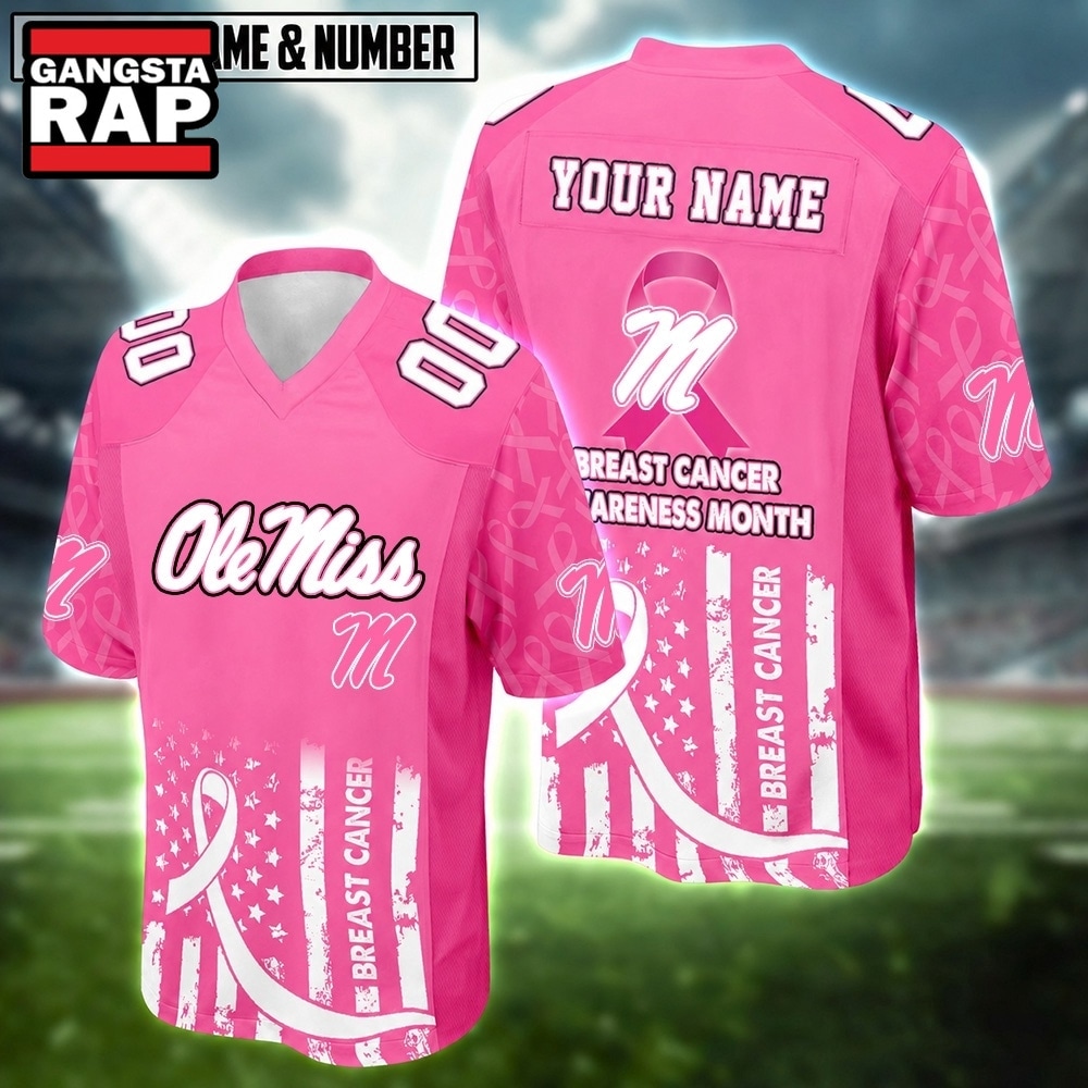 Ole Miss Rebels NCAA Breast Cancer Awareness Month 2026 Football Jersey, Trending Football Jersey Ole Miss Rebels NCAA Breast Cancer Awareness Month 2026 Football Jersey, Trending Football Jersey