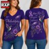 Philadelphia Eagles NFL Alzheimer’s Awareness Month V neck T Shirt, NFL V Neck T-Shirt 2 Philadelphia Eagles NFL Alzheimer’s Awareness Month V neck T Shirt, NFL V Neck T-Shirt Philadelphia Eagles Nfl Alzheimer S Awareness Month V Neck T Shirt