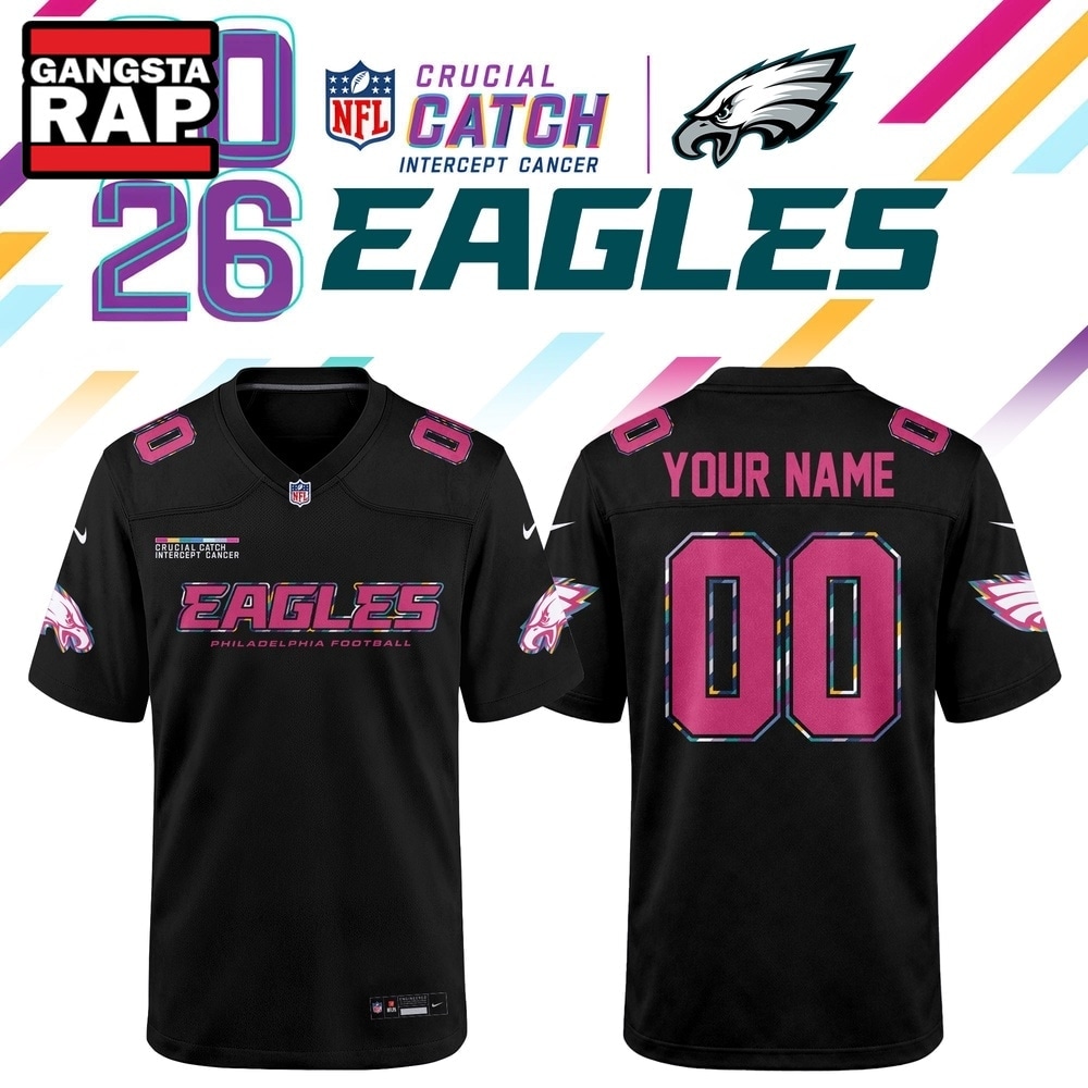 Philadelphia Eagles NFL Crucial Catch 2026 Black Limited Edition Football Jersey, Trending Football Jersey Philadelphia Eagles NFL Crucial Catch 2026 Black Limited Edition Football Jersey, Trending Football Jersey
