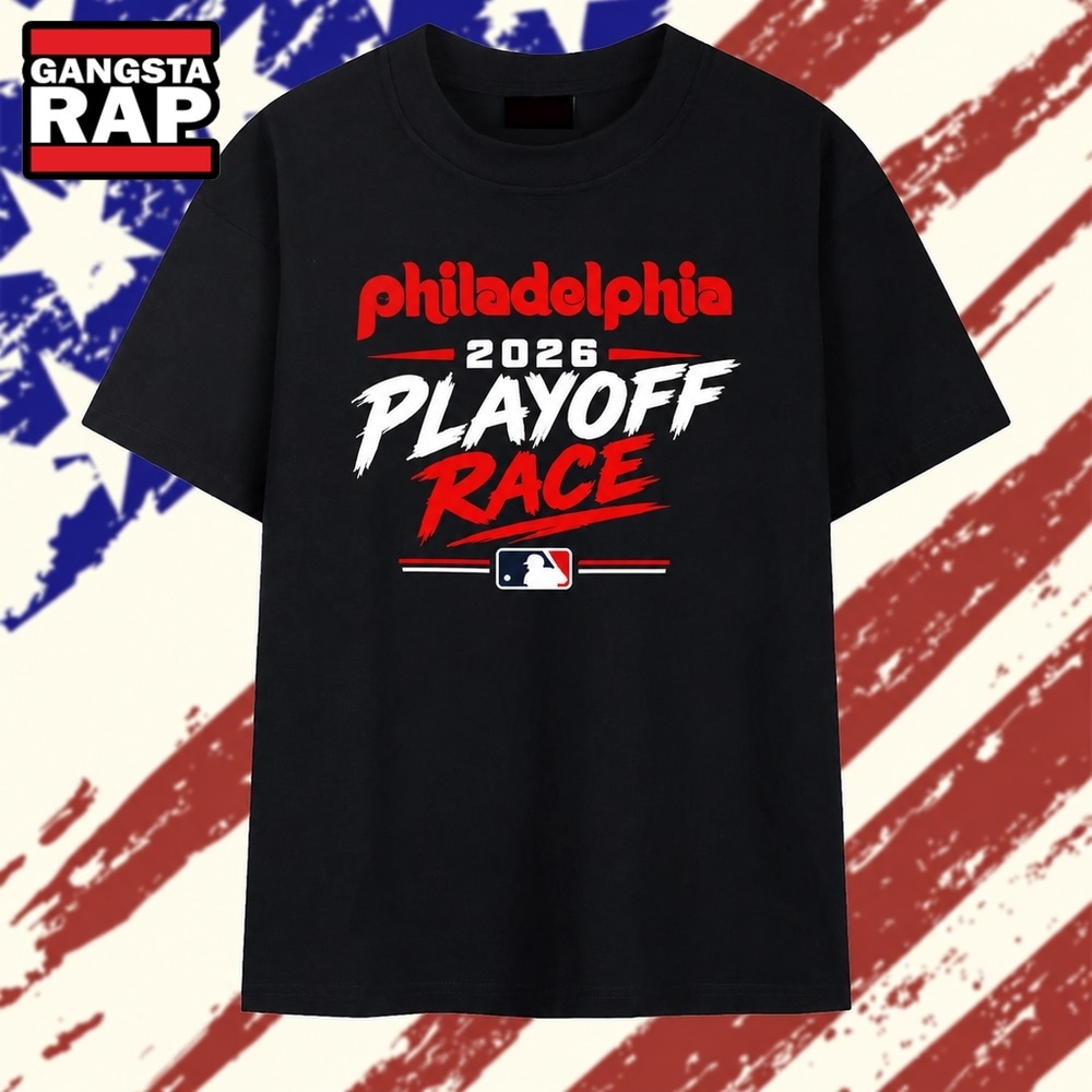 Philadelphia Phillies 2026 Playoff Race Baseball T Shirt, Trending 2D Shirt Philadelphia Phillies 2026 Playoff Race Baseball T Shirt