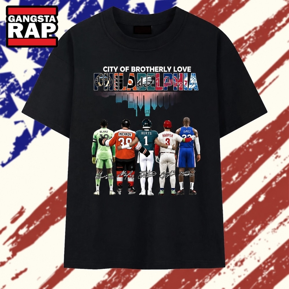 Philadelphia Sports Teams Union Flyers Eagles Phillies 76ers Graphic T Shirt, Trending 2D Shirt Philadelphia Sports Teams Union Flyers Eagles Phillies 76ers Graphic T Shirt