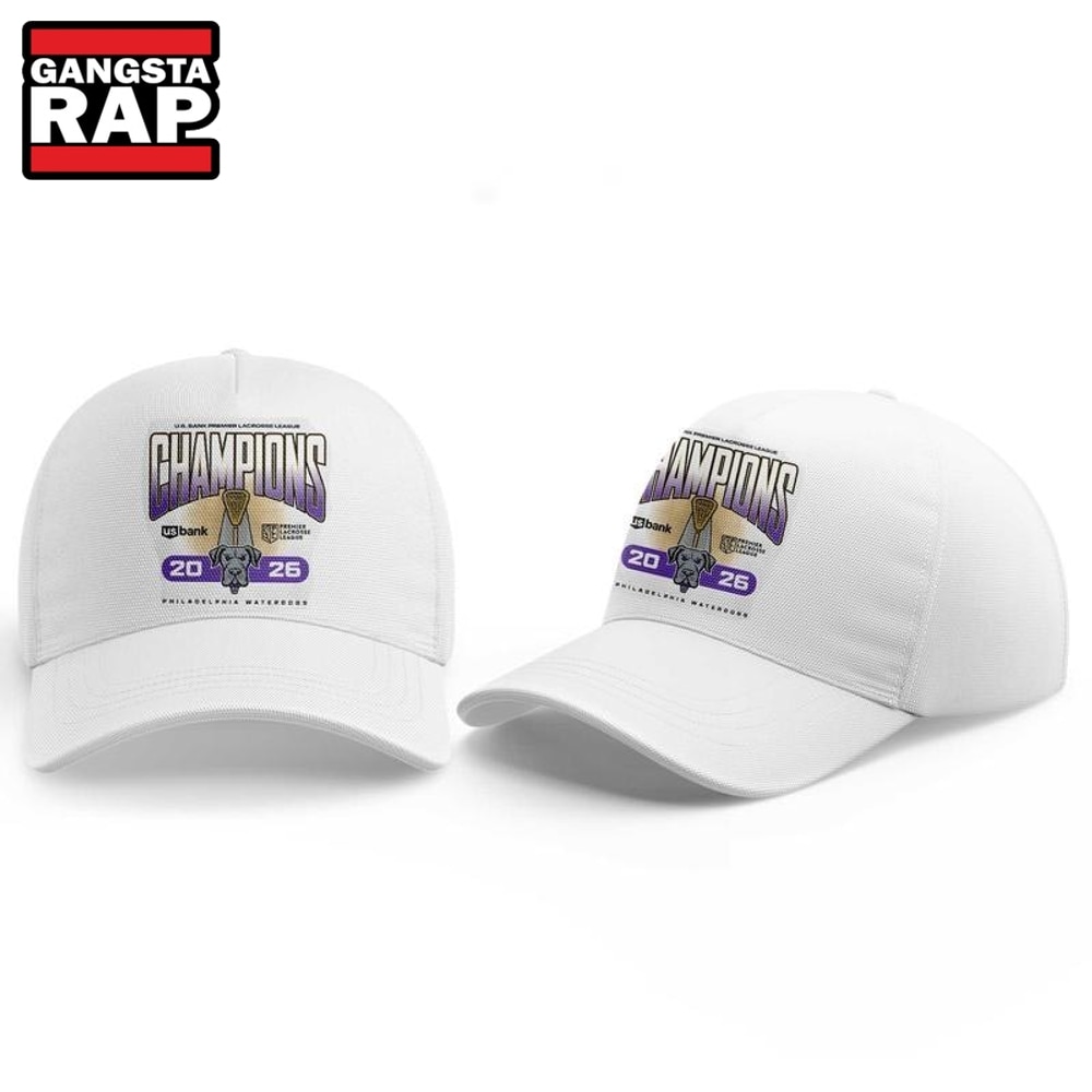 Philadelphia Waterdogs Premier Lacrosse League 2026 Champions Cap, Trending Baseball Cap Philadelphia Waterdogs Premier Lacrosse League 2026 Champions Cap, Trending Baseball Cap