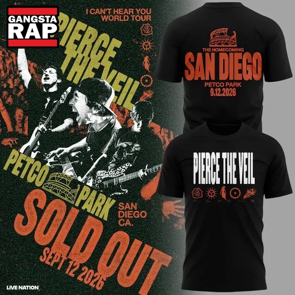 Pierce The Veil x San Diego Padres 3D Shirt, Trending 3D Music Shirt Pierce The Veil x San Diego Padres 3D Shirt, Trending 3D Music Shirt