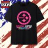 Pittsburgh Steelers Crucial Catch Intercept Cancer T Shirt, Trending 2D Shirt Pittsburgh Steelers Crucial Catch Intercept Cancer T Shirt