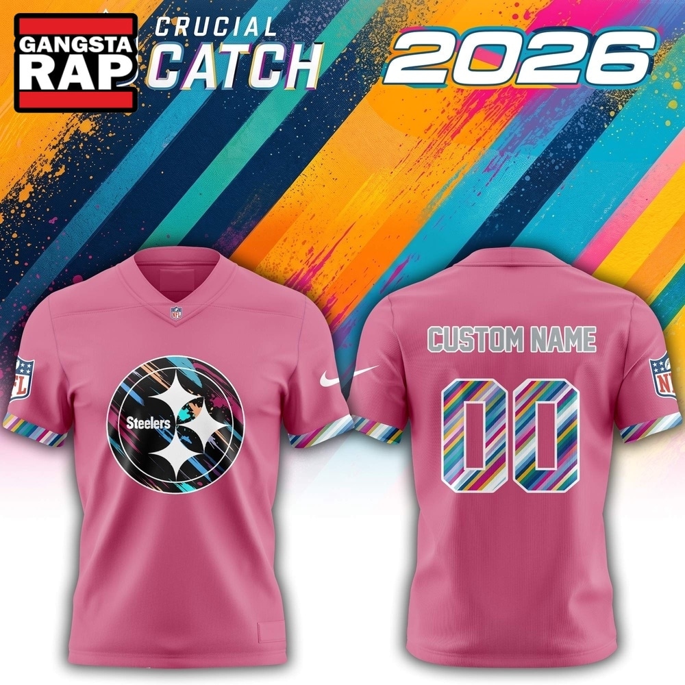 Pittsburgh Steelers NFL 2026 Crucial Catch Limited Edition Pink Football Jersey, Trending Football Jersey Pittsburgh Steelers NFL 2026 Crucial Catch Limited Edition Pink Football Jersey, Trending Football Jersey