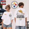 Pittsburgh Steelers NFL Kitty Burger Game Day Unisex 3D Shirt, Football New Design Shirt Pittsburgh Steelers Nfl Kitty Burger Game Day Unisex 3D Shirt
