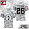 Pittsburgh Steelers NFL Salute to Service Custom Name & Number Camo 3D Shirt, Football New Design Shirt 3 Pittsburgh Steelers NFL Salute to Service Custom Name & Number Camo 3D Shirt, Football New Design Shirt Pittsburgh Steelers Nfl Salute TO Service Custom Name Number Camo 3D Shirt