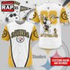 Pittsburgh Steelers NFL Snoopy Ultimate Game Day Personalized Jersey Shirt, NFL Baseball Jersey Pittsburgh Steelers Nfl Snoopy Ultimate Game Day Personalized Jersey Shirt