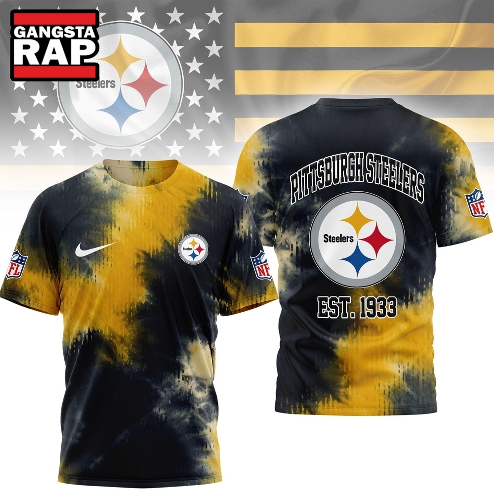 Top Pittsburgh Steelers Merch Picks for Fans 2 Pittsburgh Steelers NFL Sunday Legends Tie Dye 3D Shirt, Football New Design Shirt