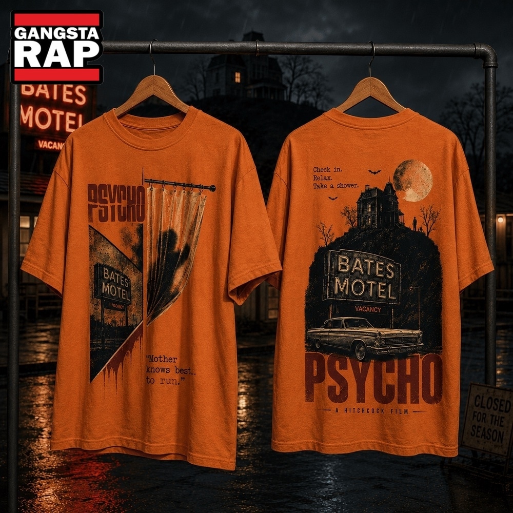Psycho Bates Motel Halloween 3D Shirt, Trending 3D Music Shirt Psycho Bates Motel Halloween 3D Shirt, Trending 3D Music Shirt