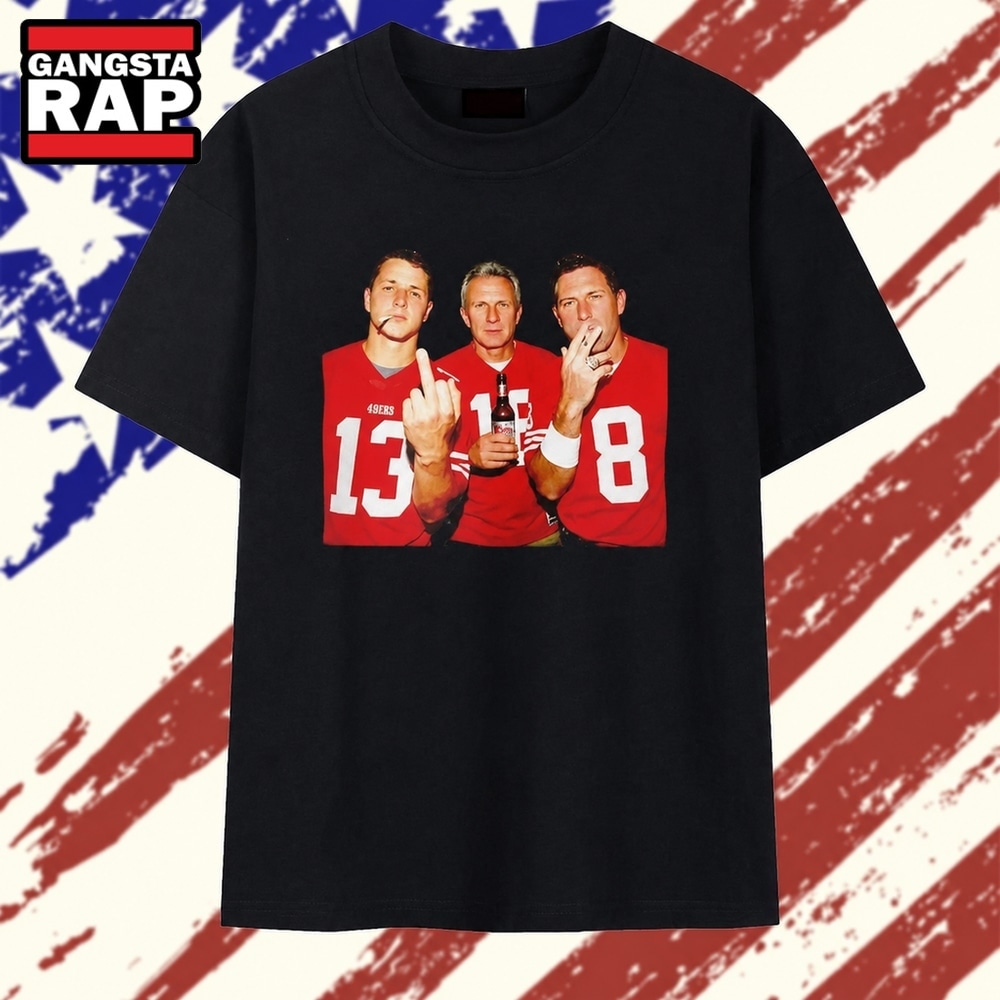 Purdy Joe Montana Steve Young Smoking T Shirt, Trending 2D Shirt Purdy Joe Montana Steve Young Smoking T Shirt
