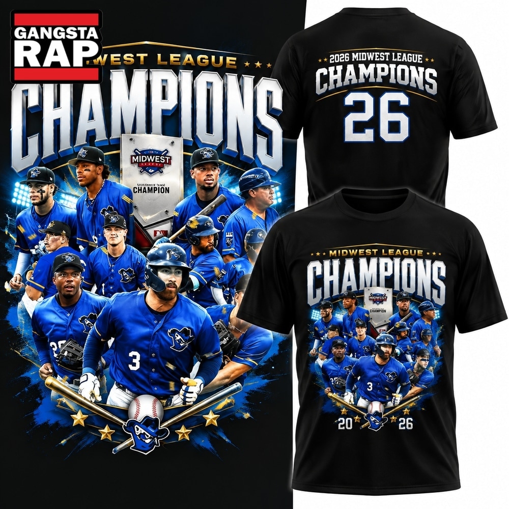 Quad Cities River Bandits 2026 Midwest League Black T Shirt, Trending Design Shirt Quad Cities River Bandits 2026 Midwest League Black T Shirt